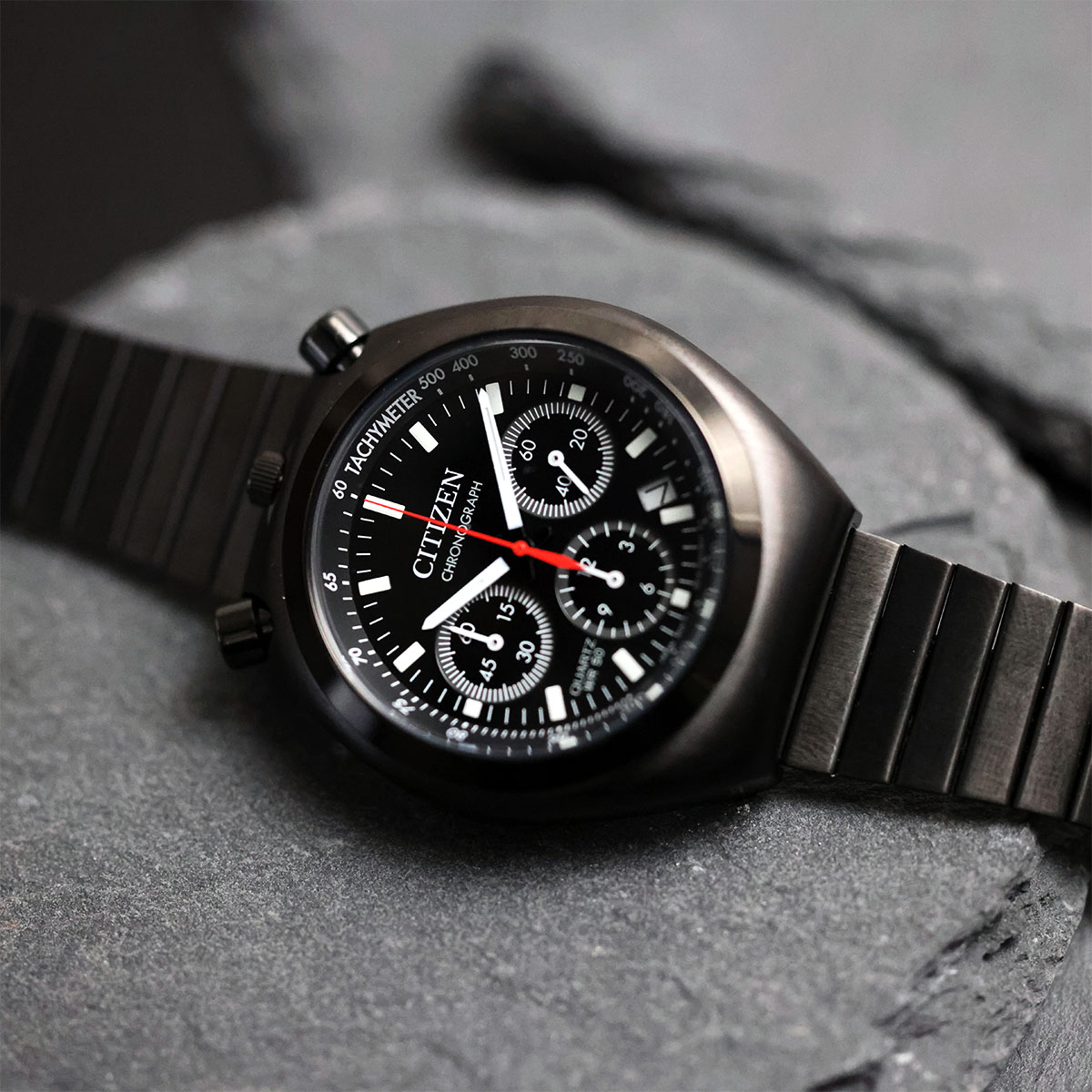 CITIZEN RECORD LABEL】オールブラックのカラーリングを採用した