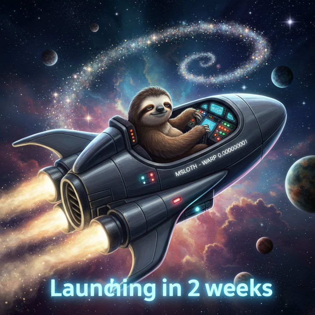 moonslothmeme's tweet photo. MoonSloth Launching Soon

The wait is almost over. MoonSloth is preparing for liftoff, bringing a blend of creativity, community, and steady growth to the meme coin space.

Slow and steady isn’t just our motto, it’s our strategy for lasting success. 🚀

Tg: https://t.co/DNxZLXQQVF