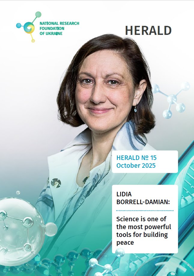 Since 2022, the NRFU has been a full member of <a href="/ScienceEurope/">Science Europe</a> 🇺🇦🇪🇺

In the new NRFU HERALD, we talked with Lidia Borrell-Damián about our journey, challenges for Ukrainian researchers, and how <a href="/ScienceEurope/">Science Europe</a> evolves in wartime.

📲 Read👉 cutt.ly/xtqjD2wX

#HeraldNRFU