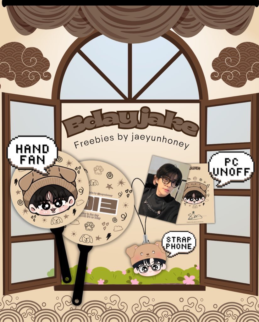 jaeyunhoney's tweet image. Freebies bday jake by @jaeyunhoney — ★!

☆ how to claim? ☆
☆ rt &amp;amp; likes the pinned post and also this post
☆ claim on shopee 11.11 (19.30)
☆ 1 set freebies/ person (set 11.500 no rf)
☆ drop ur usn in notes shopee
☆ limited qty 

[ link co nya bakal aku up pas mendekati…