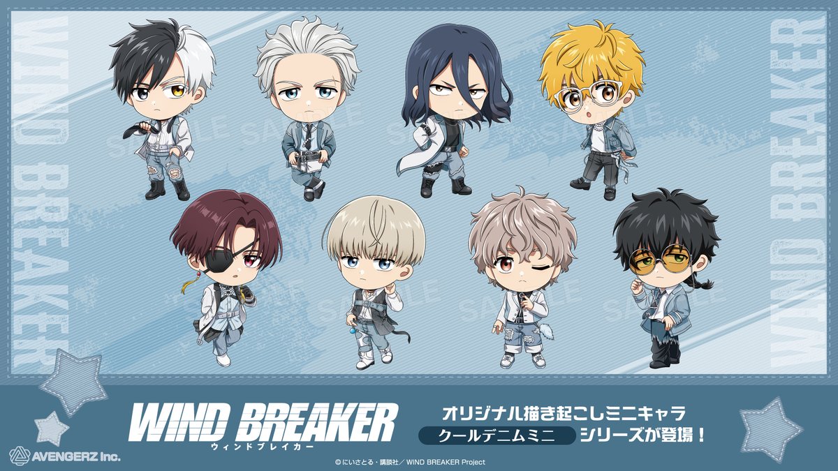 コラボ情報】 WIND BREAKER POP-UP SHOP［COOL DENIM］ PARCO_ya上野