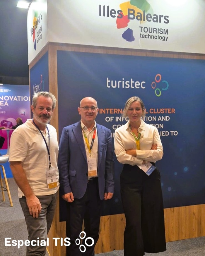🔷Especial TIS | Entrevistas a los socios coexpositores🔷

🎙️Pere Joan Planas, Director-Gerente AETIB: “Baleares no sólo recibe turistas, también lidera la creación de #tecnología turística desde un tejido empresarial innovador y comprometido”

👉turistec.org/pere-joan-plan…

#tourism