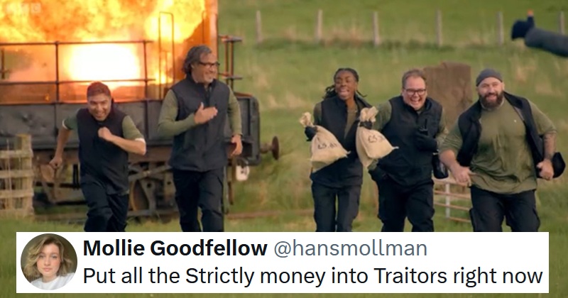 The finale of Celebrity Traitors was explosive television …literally – 37 reactions that faithfully capture the mood (with lots of spoilers).
thepoke.com/2025/11/07/fin…