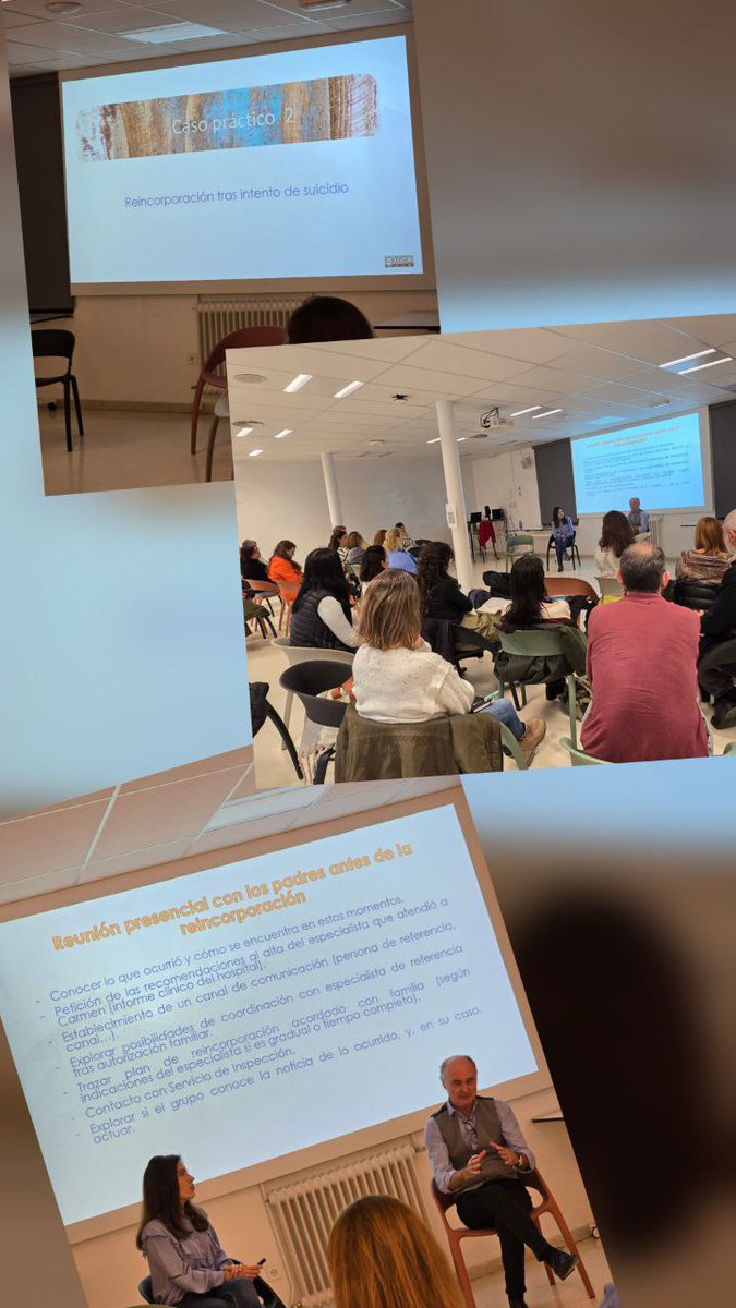 Sesión final del curso DOLOR ADOLESCENTE: PREVENCIÓN DEL SUICIDIO EN CENTROS EDUCATIVOS con <a href="/jaluengolatorre/">José Antonio Luengo</a> y <a href="/RaquelYevenes/">RaquelYevenes</a>.
 Gracias a los asistentes por tener una participación tan activa y sus buenas valoraciones. #ISMIE #IF_CMadrid