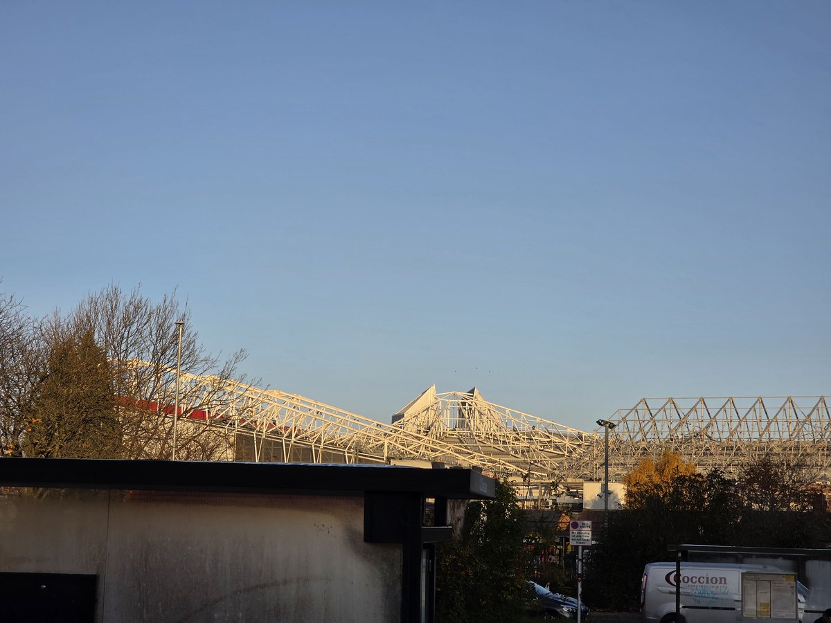 Working in the shadow of the Greatest Football Club in the world #ManUtd