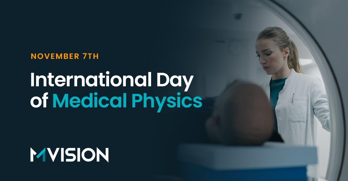 mvisionai's tweet image. Today we celebrate the International Day of Medical Physics! At MVision AI, medical physicists are at the heart of our innovations—advancing treatment planning and shaping the future of radiation oncology. Thank you for your dedication!

 #IDMP #MedicalPhysics