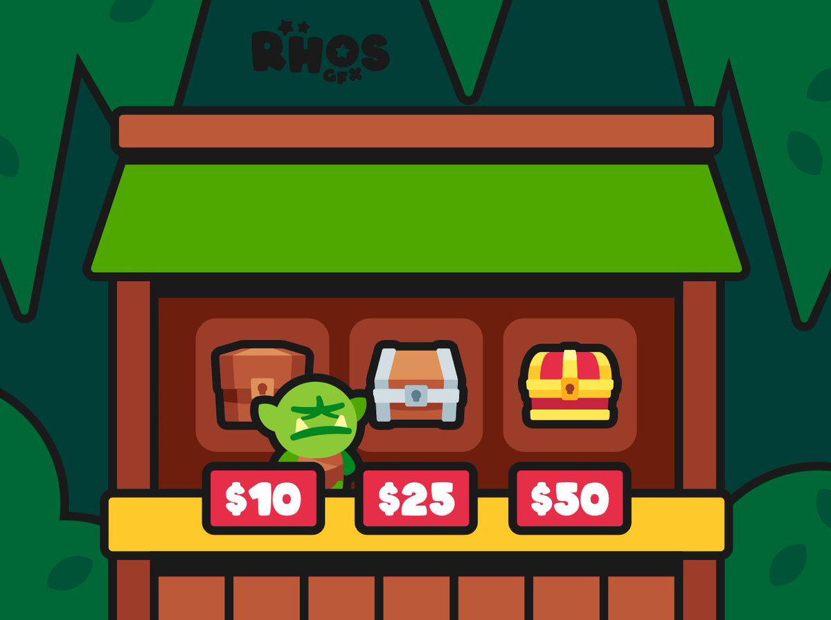 RhosGFX's tweet image. Chests for sale

#gameassets #itchio