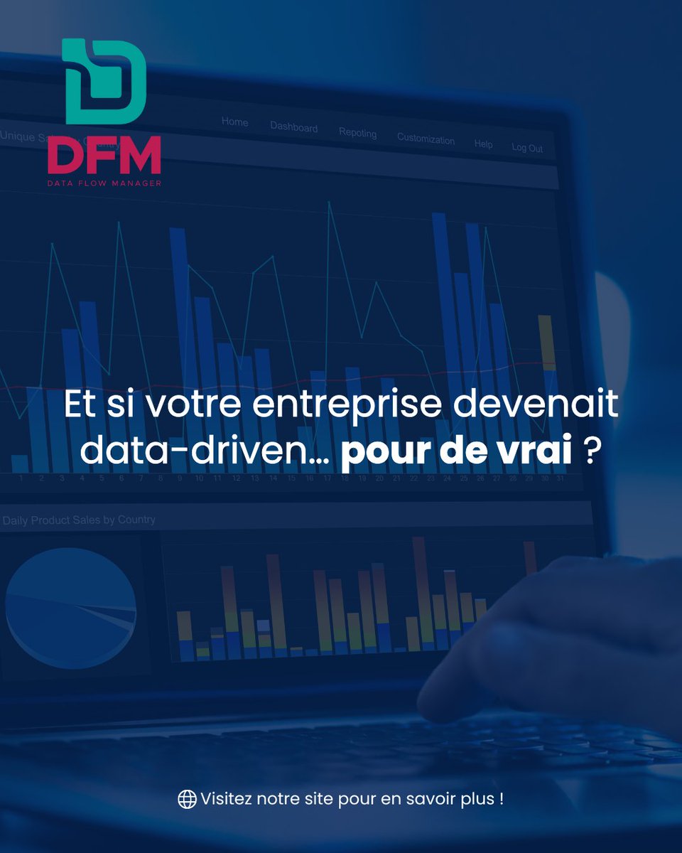 DFMSOLUTION's tweet photo. Être “data-driven” n’est pas une tendance, c’est une culture. 
 DFM vous aide à structurer, fiabiliser et activer vos données pour en faire un véritable levier de performance. 

#DataFlowManager #DFM #Automation #DataIntegration #Innovation #DataDriven #Efficiency https://t.co/9DoX3aQT7t