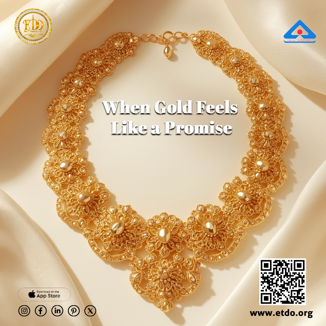 ETDO333079's tweet photo. When gold feels like a promise — timeless, pure, and true.
Discover craftsmanship that speaks from the heart. 💛
.
.
.
#ETDO #GoldJewellery #LuxuryDesign #TimelessElegance #GoldCraftsmanship #JewelryLovers #24CaratGold https://t.co/JkII5ROZUj