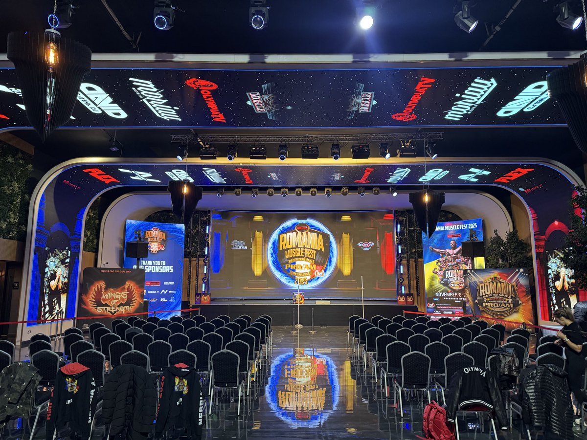 ⌛️
Check-ins day <a href="/MrOlympiaLLC/">Mr. Olympia LLC</a> <a href="/IFBBProLeague1/">IFBB Professional League</a>