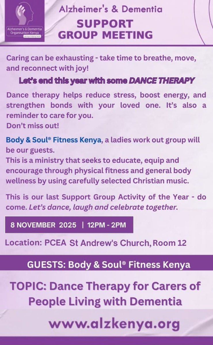 Alzheimer's and Dementia Organization Kenya tweet media