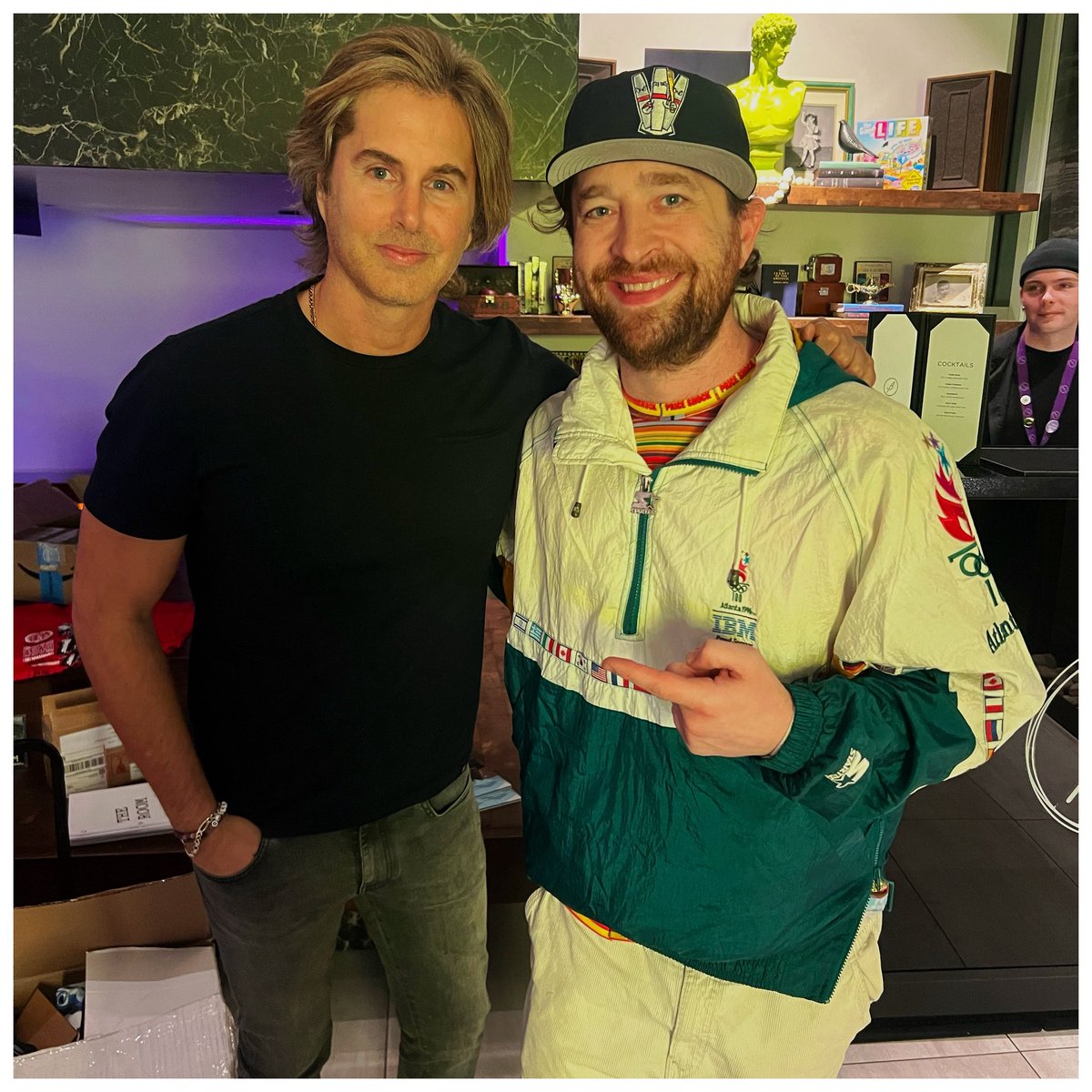 DanielPlatzman's tweet photo. Always a pleasure seeing The Man, the Myth, The Legend: Mr @gregsestero https://t.co/lNPjCFRdaG