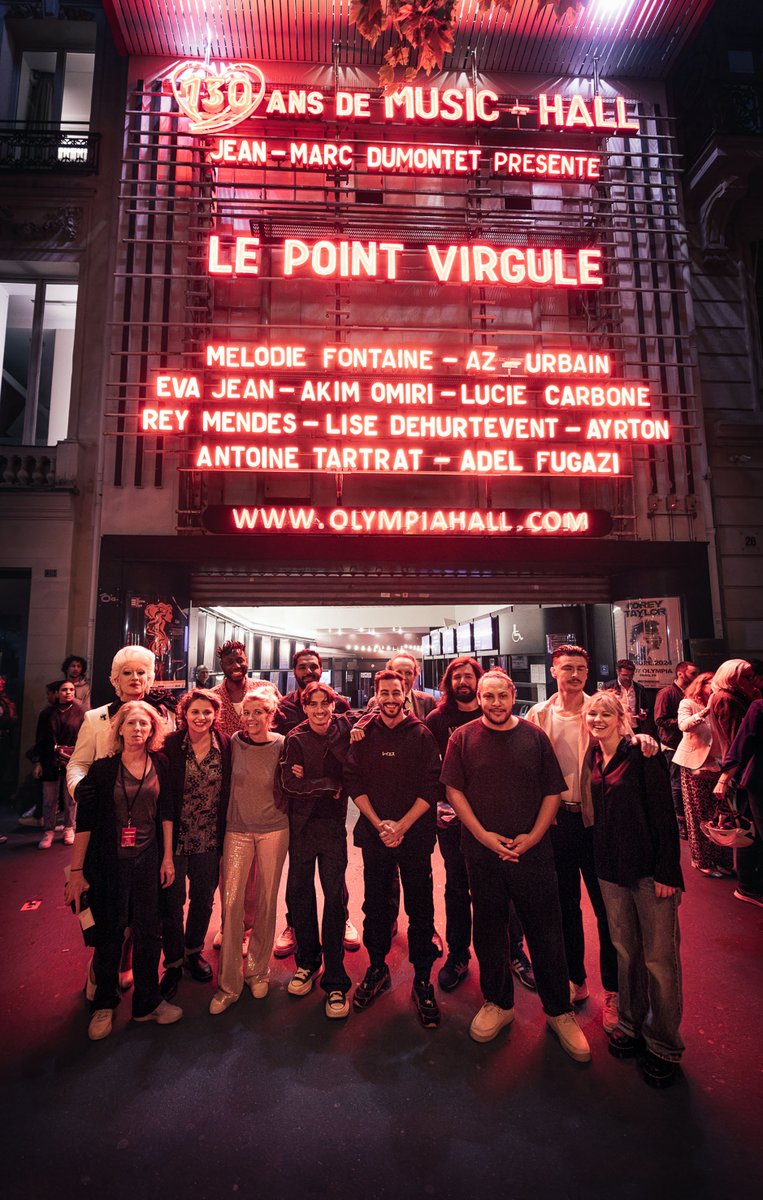 Avec AZ aux commandes, préparez vous à une soirée où l’humour n’aura aucune limite 😂

Le Point-Virgule fait l’Olympia revient pour sa 15ᵉ édition. Au programme : sketches inoubliables et fous rires garantis

📺Rendez-vous, ce soir à 21h sur <a href="/olympia_tv/">Canal+ Olympia TV</a>

<a href="/Jmdumontet/">Jean-Marc Dumontet</a> <a href="/OLYMPIAHALL/">L'Olympia</a>