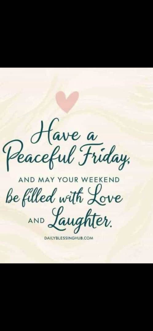 Good morning to you all ......