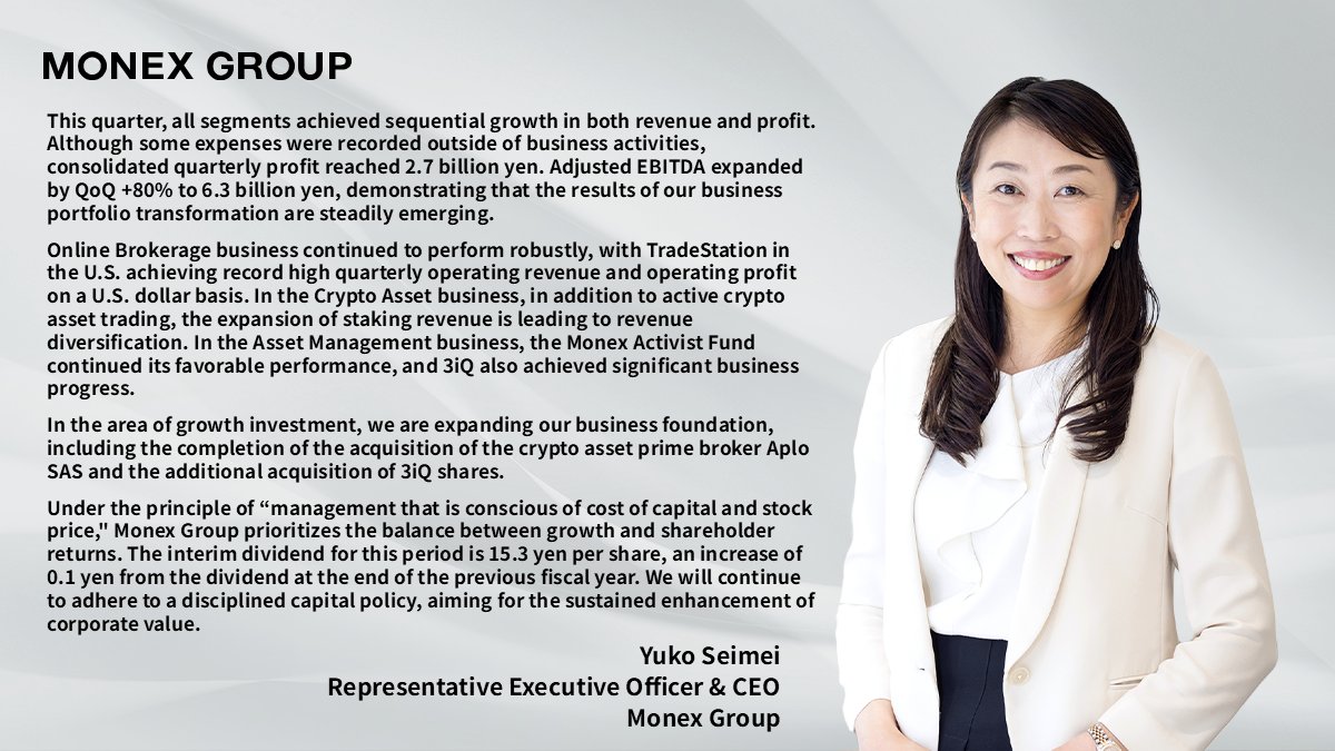 マネックスグループ株式会社 (@MonexgroupInc) / Posts / X