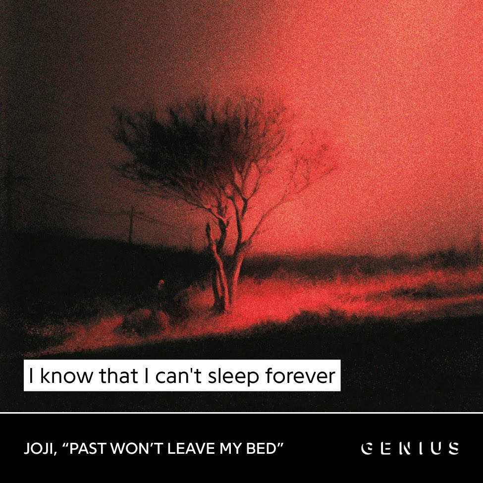 jojis_sanctuary's tweet image. Joji - Window (2017)
⬇️
Joji - Past Won’t Leave My Bed (2025)