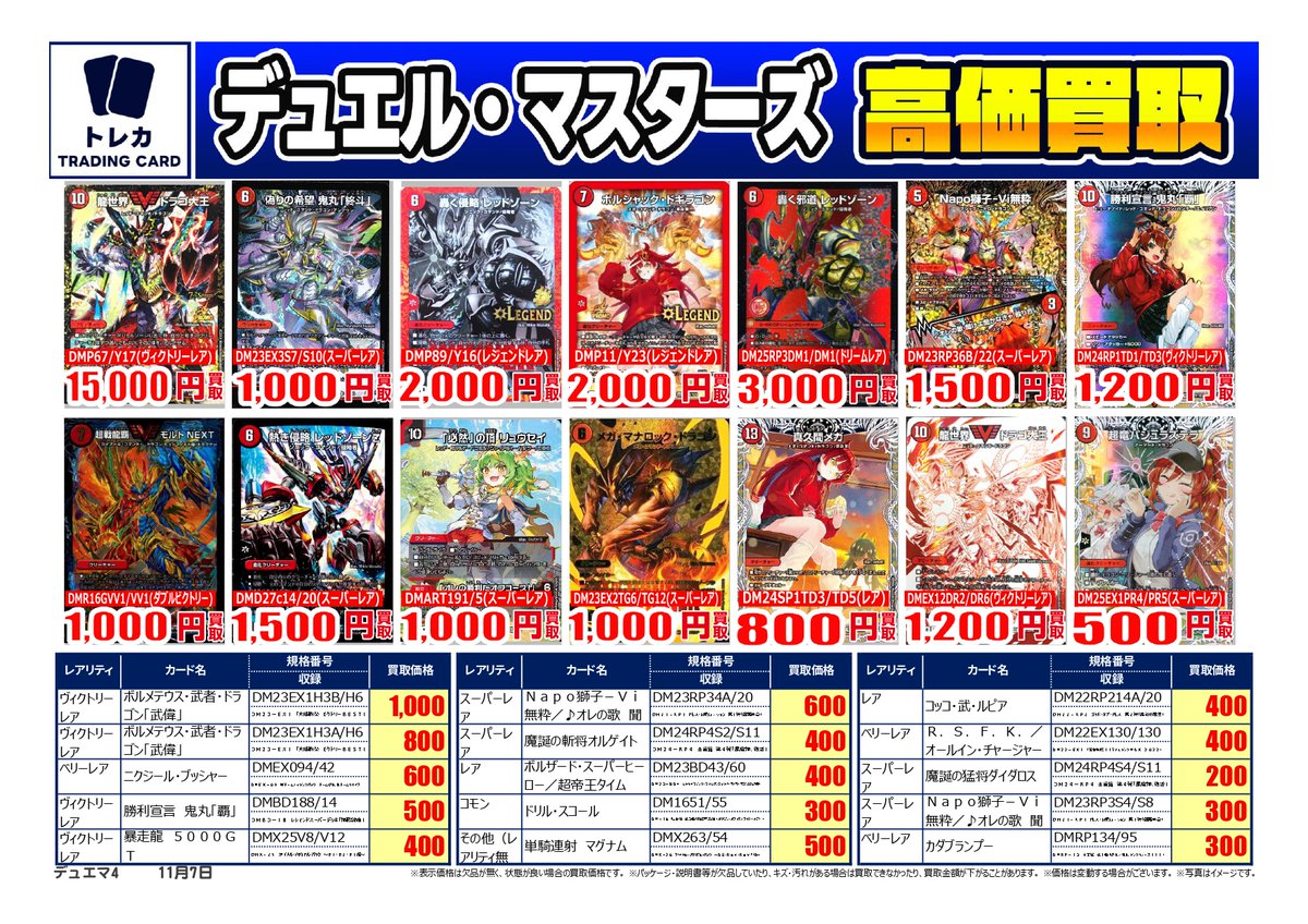 ビッグバン苫小牧桜木店トレカ on X