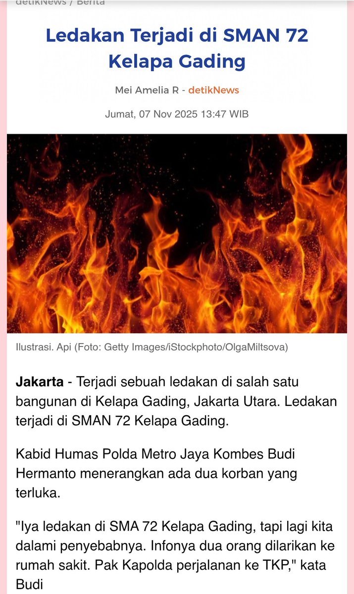 Ada apa dengan SMA 72 Kelapa Gading?