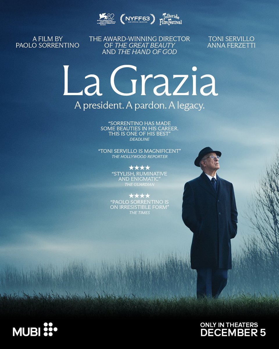 Hem Sorentino, hem Servillo’nun La Grande Bellezza’dan bu yana yaptığı en iyi iş. Tekrar tekrar izleyebileceğiniz harika bir film.