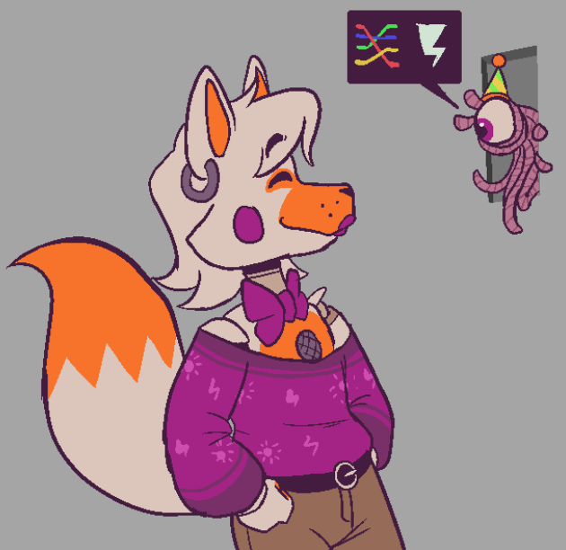 ennard pet did wire maintenance
#FNAF #lolbit #fnaffanart