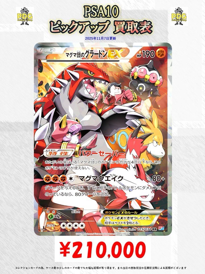 PDG Collector's Shop 秋葉原 on X