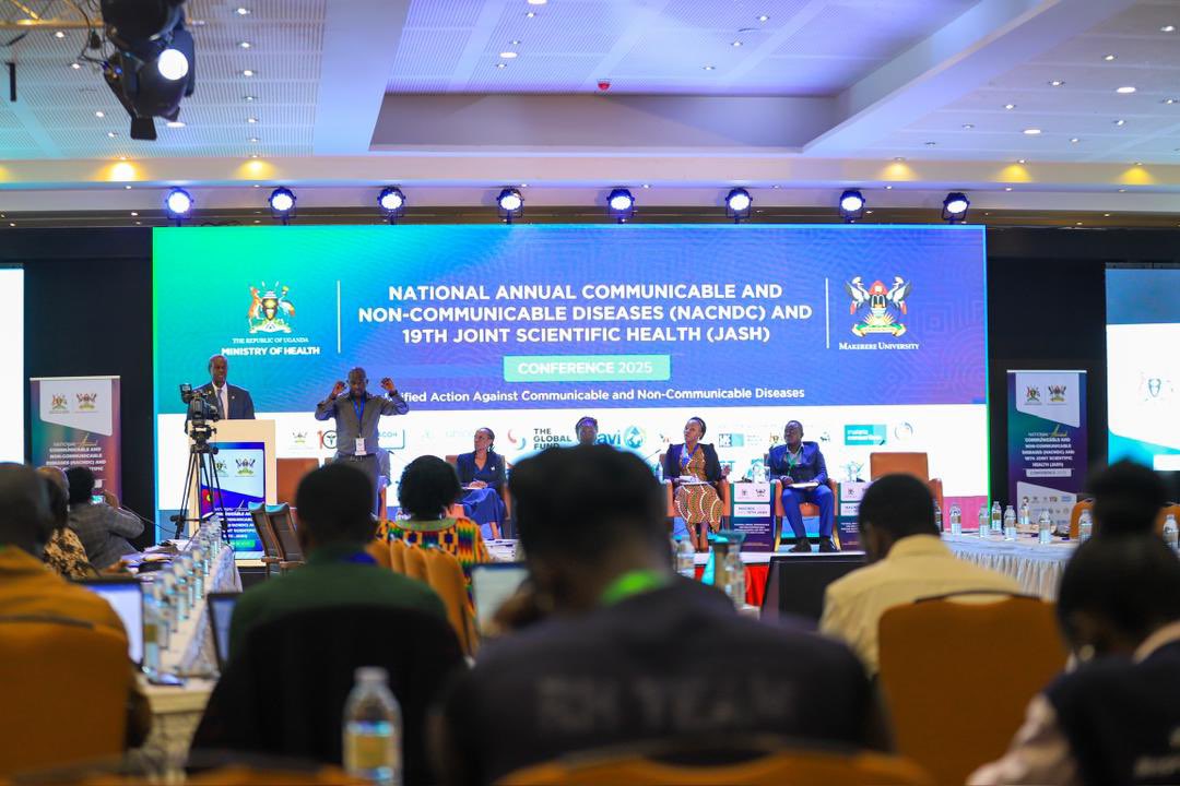 LindaJosephRob4's tweet photo. The final day of #NACNDC2025 & #JASH2025 is here
As we wrap up days of learning, collaboration, and innovation, letโs carry forward the spirit of โUnified Action Against Communicable and Non-Communicable Diseases.โ
#UnifiedAction #HealthConferenceUganda https://t.co/O3kaZ9vfVl