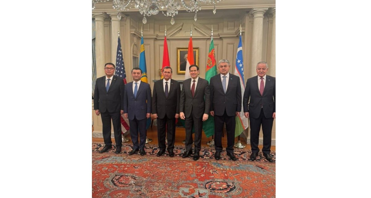 On November 5, 2025, a welcome reception dedicated to the anniversary meetings of the C5+1 multilateral format was held at the U.S. State Department building in Washington, D.C.

austria.tmembassy.gov.tm/en/news/154287