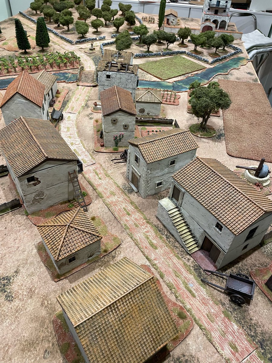 LuckyBobC's tweet image. Table ready for a SCW CoC game this week.
#spreadthelard #chainofcommand