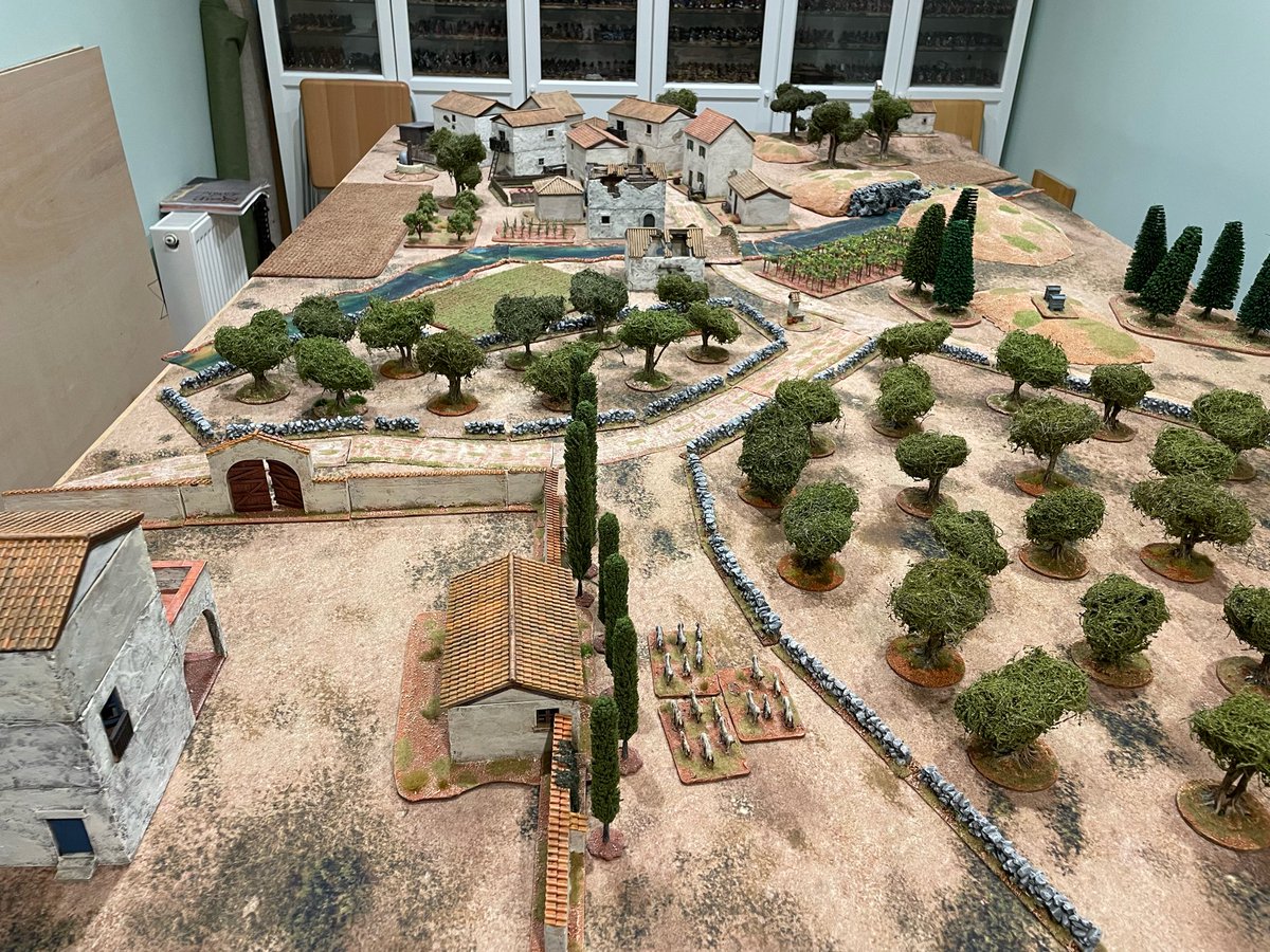 LuckyBobC's tweet image. Table ready for a SCW CoC game this week.
#spreadthelard #chainofcommand