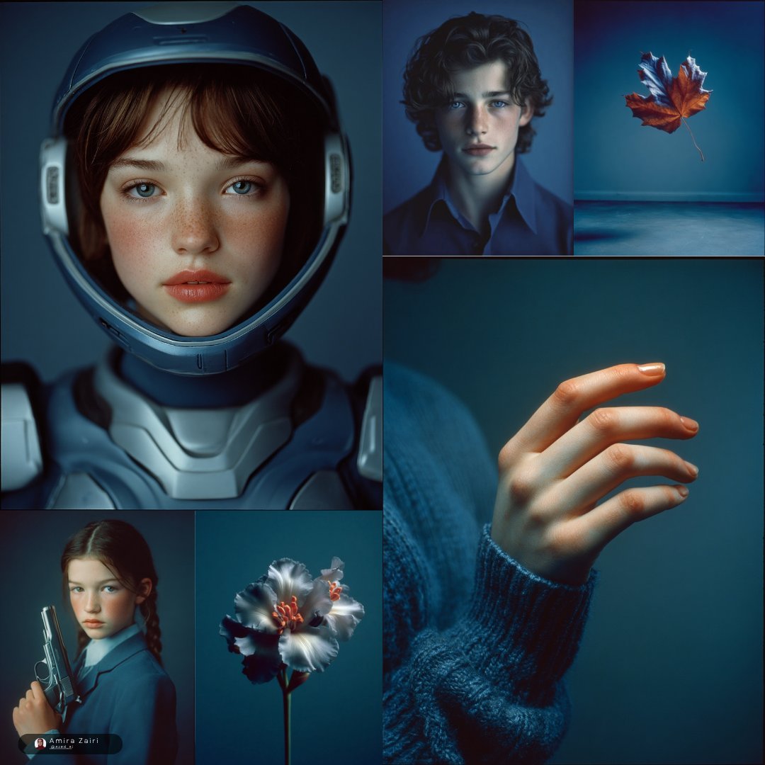 Blueprint outputs collage