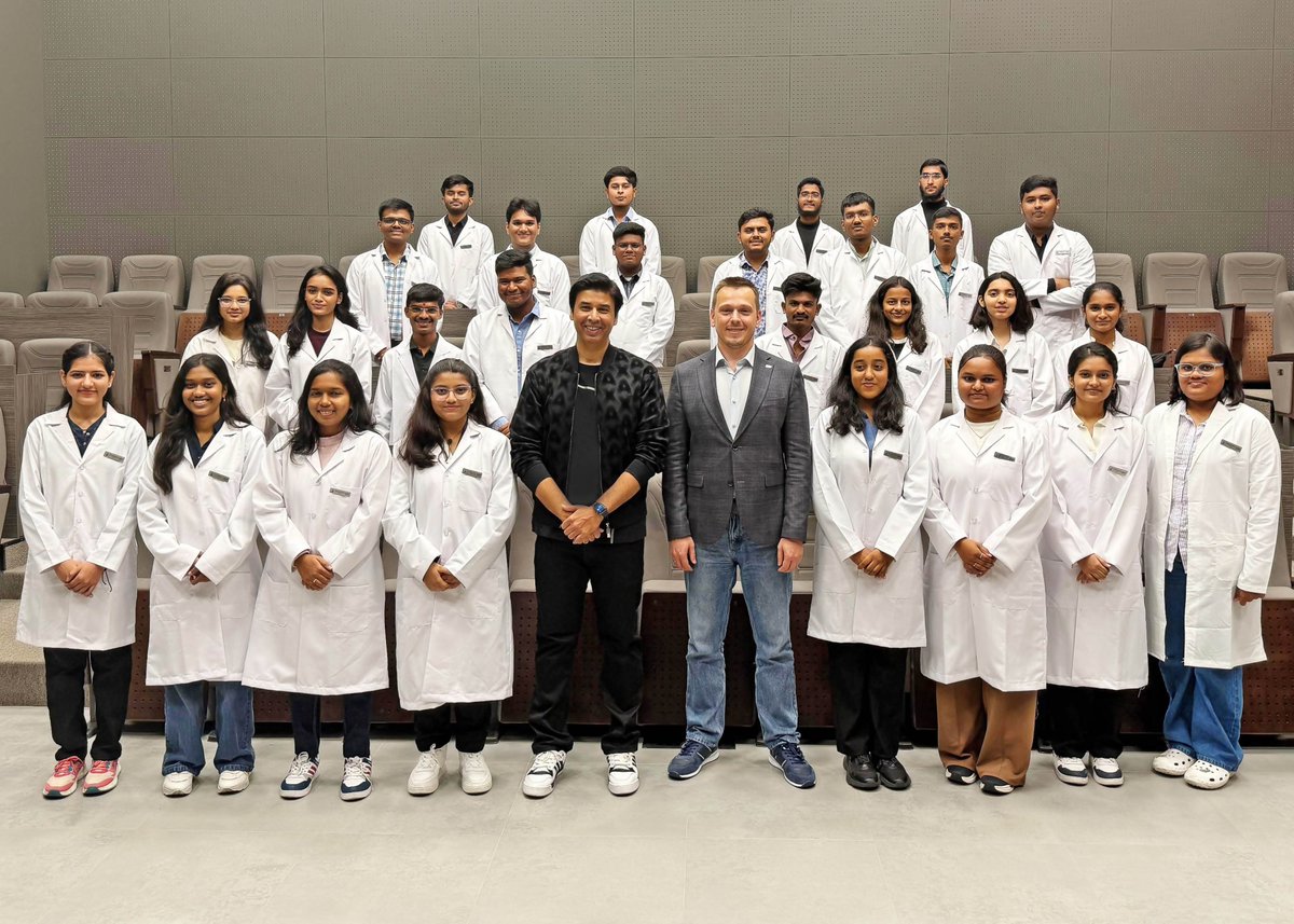 akecindia's tweet photo. AKEC organizes White Coat Ceremony at Immanuel Kant Baltic Federal University

AKECeans received their White Aprons from The Vice Chancellor of International Students &amp; Director AKEC Dr.Amit Kamle. This ceremony symbolizes entry into medical profession.
#mbbsinrussia #ikbfu #akec https://t.co/QQ6sIXdTcZ