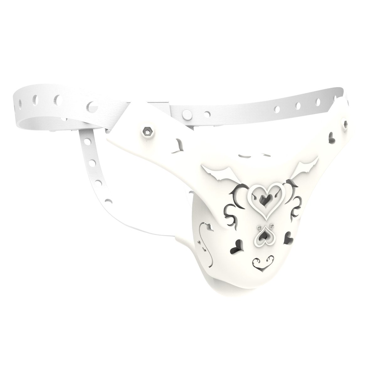 #魅魔 依旧是关注评论转发抽奖哦
新鲜出炉的皮带款魅魔锁，做了包蛋的设计，主体也是十分的平整。尿口做了下调处理，尿尿会更加顺畅。
腰带和锁盒也做了升级。
腰带加长，不用叠加使用，宽度尺寸也变得更细了。锁盒材质也升级，尺寸更小，平躺之后异物感会降低很多。