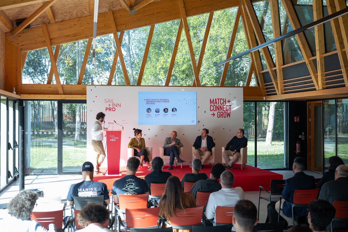 TeconautProject's tweet image. Another partner, ANEN, participated in the @SAILinFestival PRO, by Jordi Carrasco Abad, Director General, who discussed the TEcoNaut in the presentation “Towards Blue Talent: Redesigning Nautical Training for the Green and Digital Transition.”
#TEcoNaut #SailIn #BlueTalent #Green