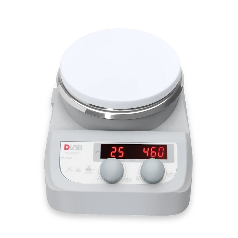 DLAB849123's tweet image. MS-H280-Pro LED Digital Heating Magnetic Stirrer: 

280℃ temp/1500rpm speed control, PT1000 sensor (±0.2℃ accuracy). Corrosion-resistant ceramic-coated plate, LED dual display, HOT alert + auto cut-off at 320℃, 3L capacity—safe#LabEquipment #MagneticStirrer #PrecisionControl