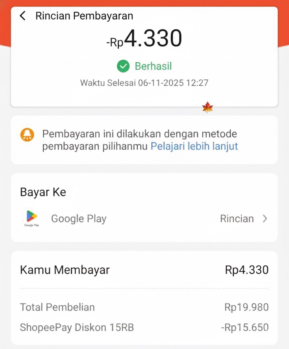 discyes's tweet image. Voucher Promo Robux Restock‼️

• 80 robux cuma 4k
• Diskon 15k

Tutorialnya:
1. Dapetin vouchernya di sini:
s.shopee.co.id/5AkTPkvyvA?sha…
dan di sini:
s.shopee.co.id/gI43tTYAP?shar…
2. Topup di aplikasi Roblox
3. Bayar pakai shopeepay, apply vouchernya bakal otomatis terpotong