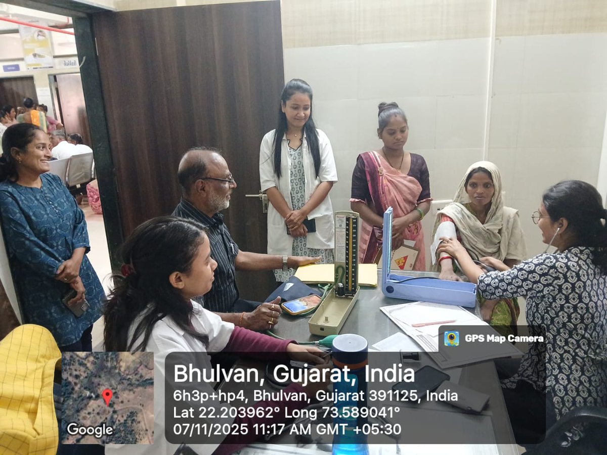 SbccSankheda's tweet photo. આજરોજ તા.૦૭/૧૧/૨૦૨૫ નાં રોજ સા આ કેન્દ્ર સંખેડા ખાતે  સ્ત્રી ઓપરેશન કેમ્પ કુલ-૨૭ કેસ સફળતા થી કરવામાં આવ્યો. https://t.co/YyMSPaxp7z