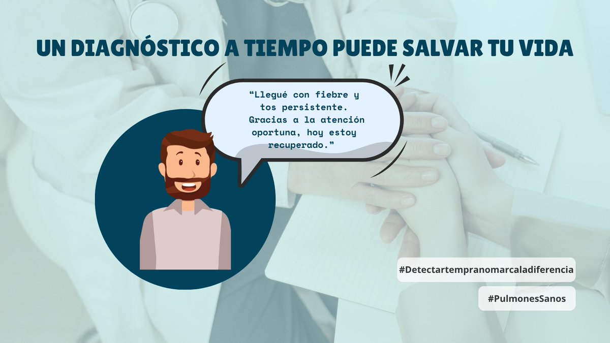 SLRuz's tweet image. Diagnóstico temprano

💙 Detectar la neumonía a tiempo puede cambiarlo todo.Consultar ante síntomas como fiebre o tos persistente salva vidas.Actuar temprano marca la diferencia.

#HistoriasQueInspiran #SaludRespiratoria #DrSergioLopezRuz