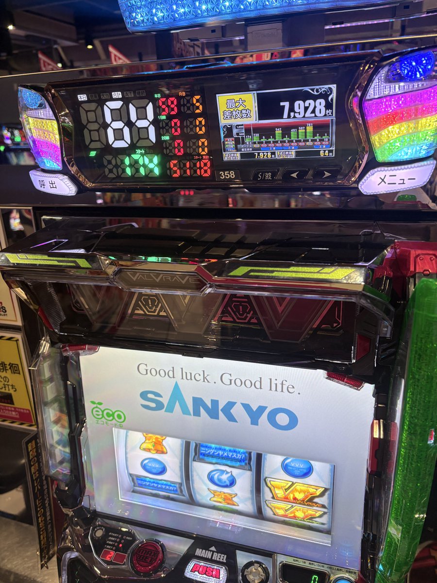 Hyper_Ms_5's tweet image. #VVV2 #ヴァルヴレイヴ2
素晴らしい…
今西中島で最新台は
遊べるのはエムズだけ‼️

#阪急南方駅近く徒歩10秒
#ハイパーエムズ

【エムズデアソビマスカ？】
只今独占稼働中🔥
ご来店お待ちしてまーす🩷