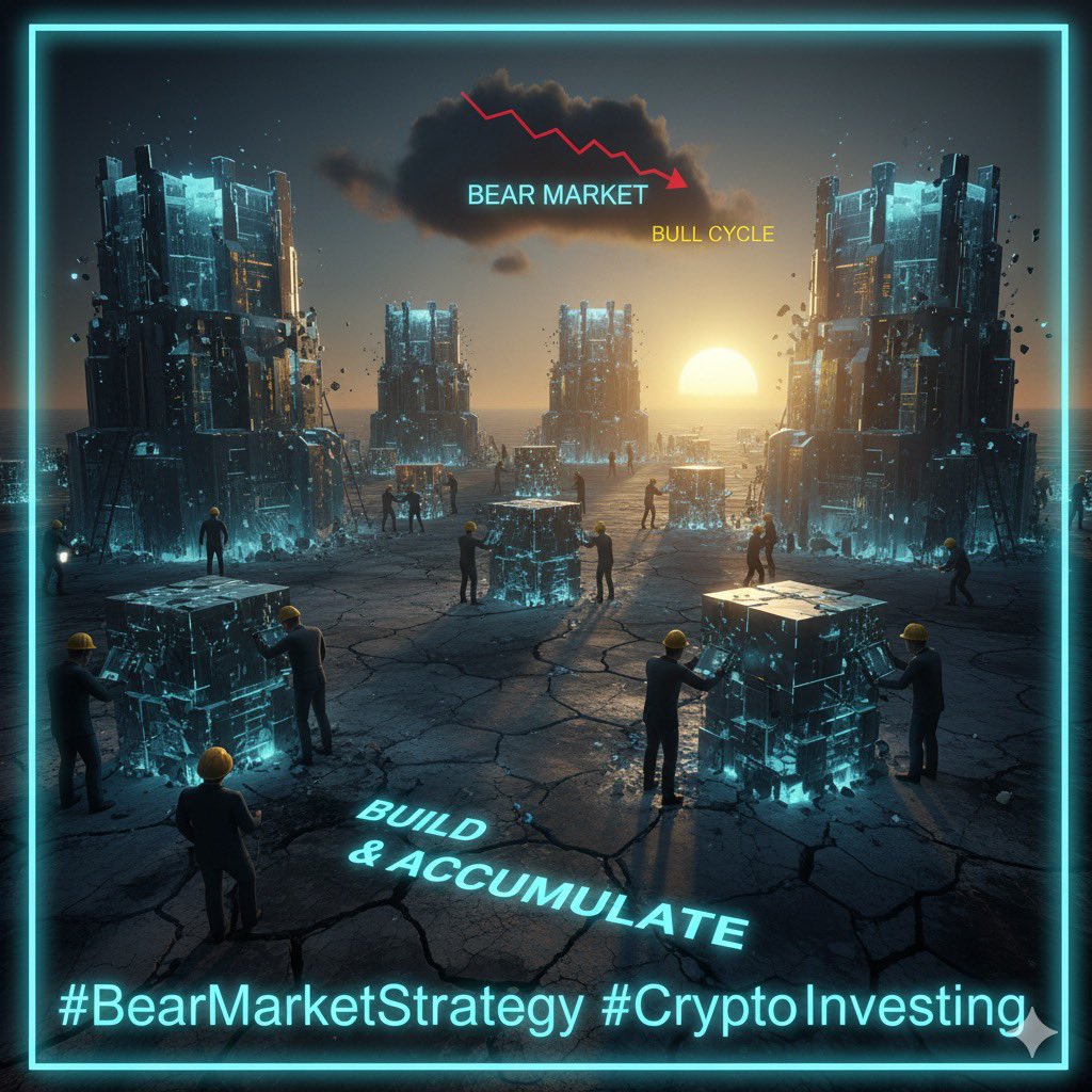 PetePriva38679's tweet image. The bear market weeds out the weak and allows the strong to accumulate and build. This is the time for serious players to position themselves for the next bull cycle. What are you learning and building right now?
#BearMarketStrategy #CryptoInvesting