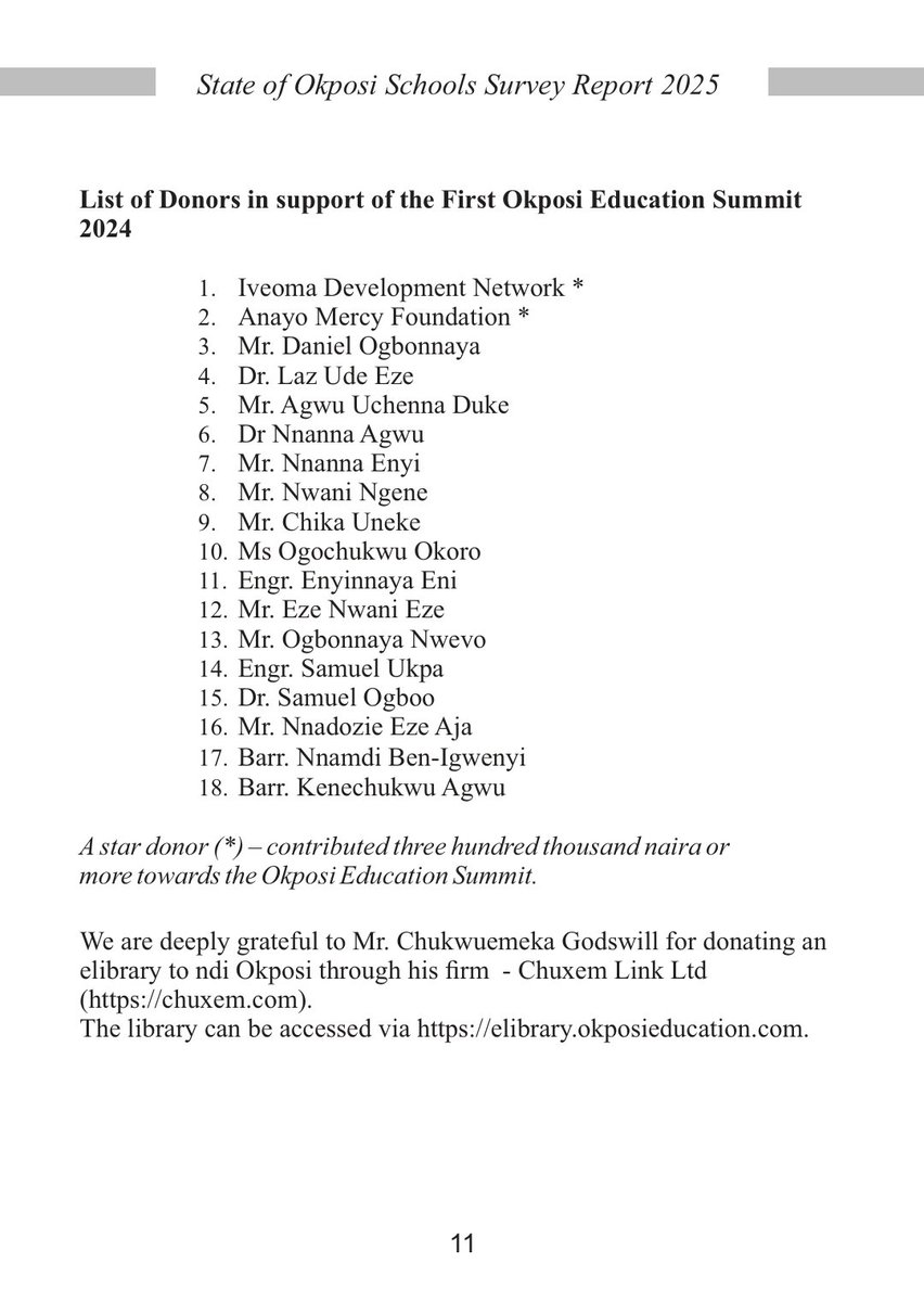 Okposi Education Initiative tweet media