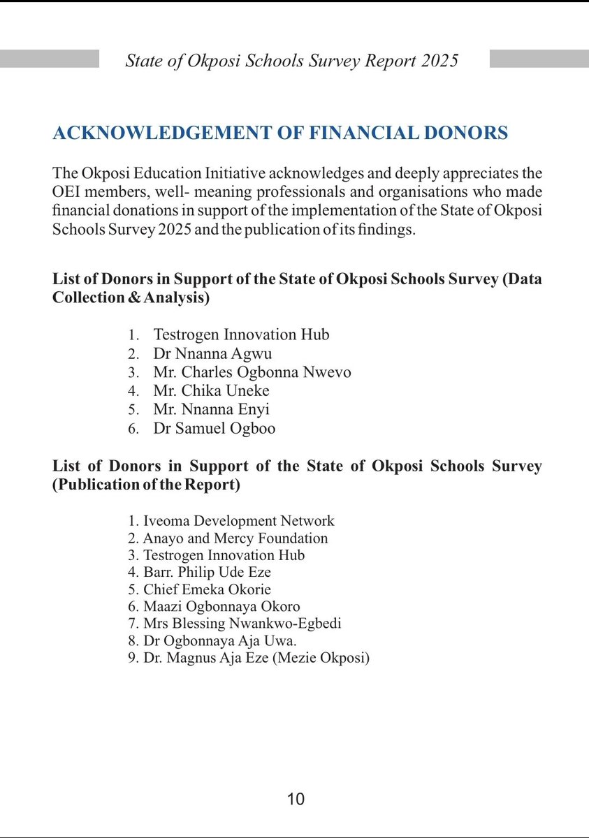 Okposi Education Initiative tweet media