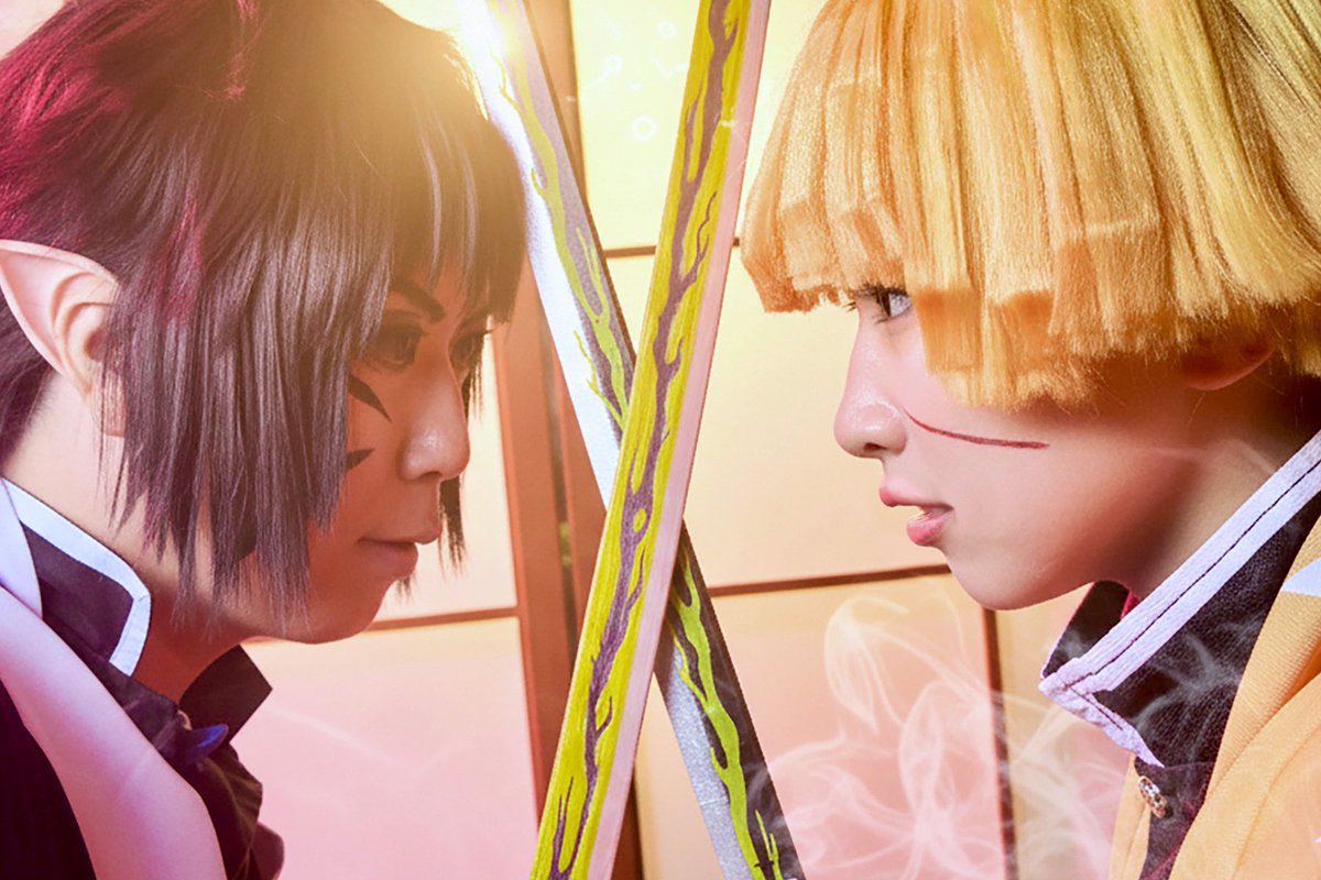 ⚠️COS

鬼滅　獪岳

どうした？遠慮すんなよ
いいから俺にぶつけてみろ！

善逸　ぽんさん（<a href="/zenpon_93/">ぽん⚡️</a>）
📸　テリーさん( <a href="/Terry_hobbies/">テリー/Terry 📸</a>）