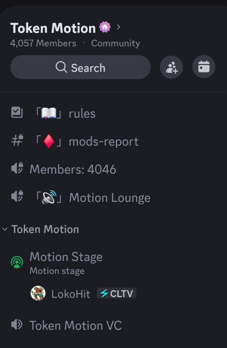 LokoHit's tweet image. We are having a stage today in our discord community 8pm EST for tomorrow's launch.
discord.gg/tokenmotion