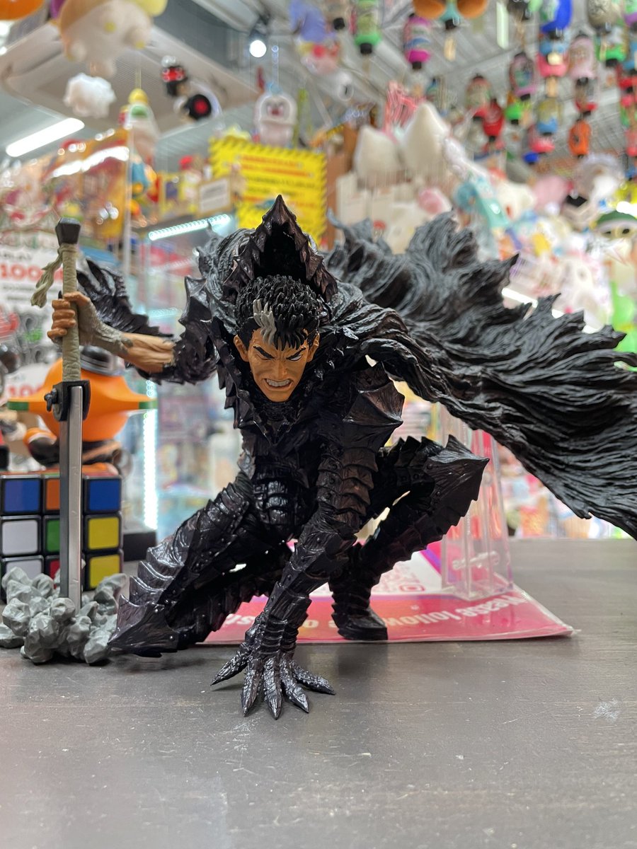 ゼロワンオープンしました‼️

☠️新入荷情報☠️

ベルセルクからガッツのフィギュアが入荷しました‼️
超絶リアルでカッコいいです‼️
国内外問わず大人気商品で入荷して欲しいとの声も多かった為要チェックです✅

本日もお待ちしております🙇