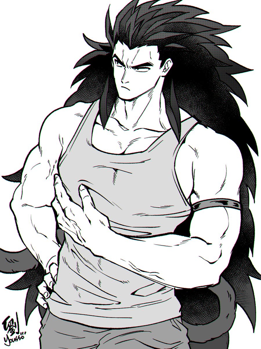 【DB】ラディッツくんで筋肉練習。