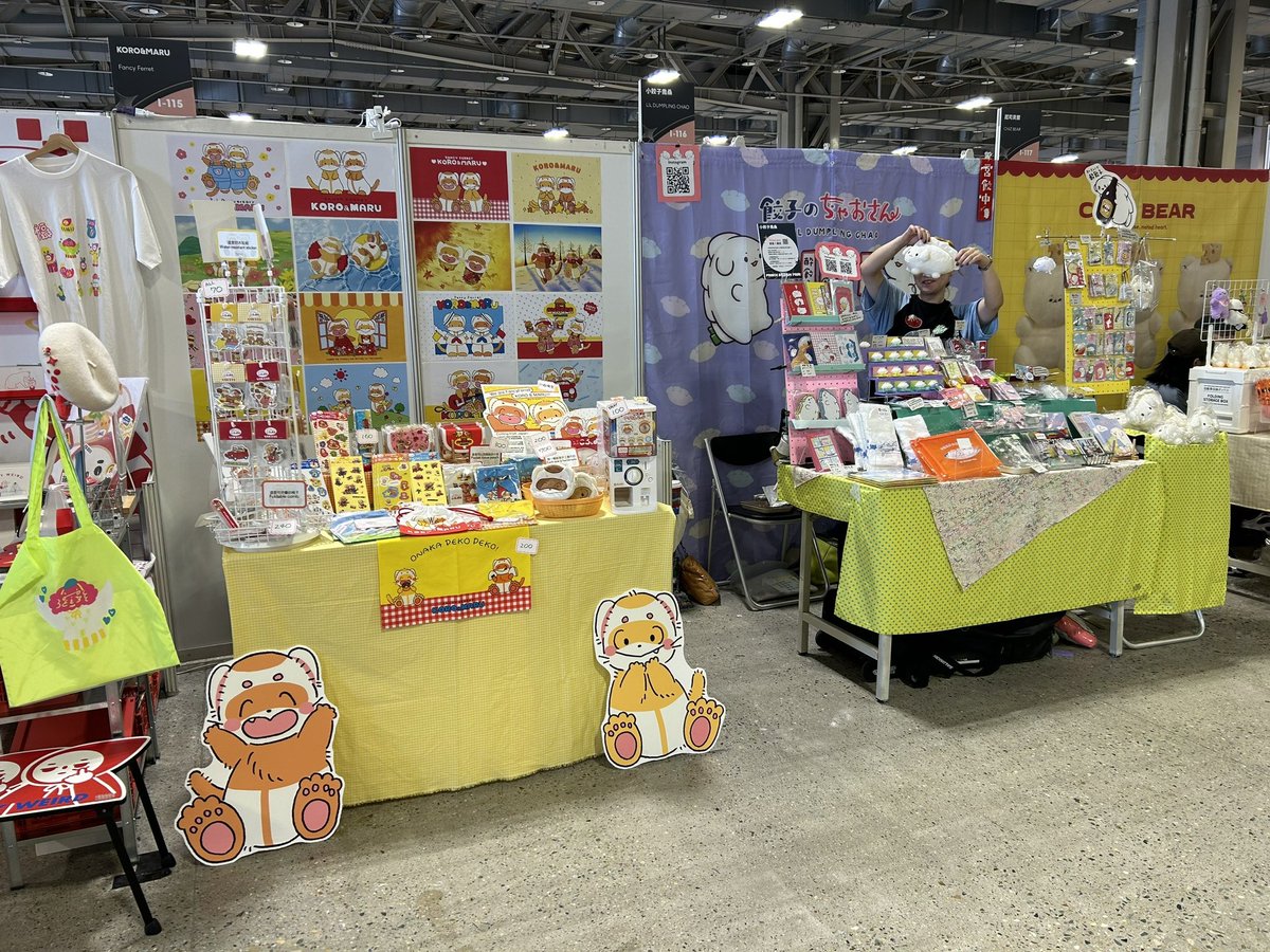 台北にてPinkoi Design Festaはじまってまーす‼️
お隣は前回のデザフェスで知り合った<a href="/fmkrmr/">いたちごっこ🍉</a> さんでした〜