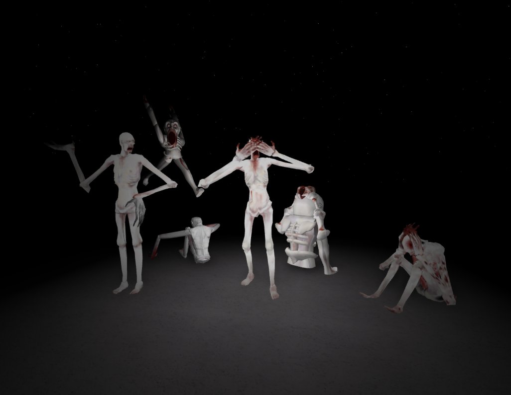 BrutezBrghtBeat's tweet photo. Despite the accidental ratio and the original tweet being in Spanish, I think more people should realize that John Doe (What The Forsaken Community calls "Screamer") is not based on or inspired by TR:UD's John Doe.

It's actually the other way around AND uses my old SCP graphics! https://t.co/qXDzFc3SJ7