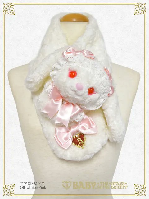 ⭐︎完売商品入荷のお知らせ⭐︎】 うさくみゃマフラー くまくみゃ