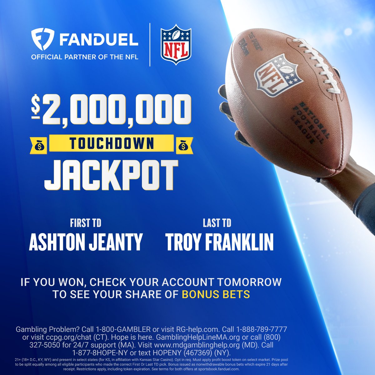 FanDuel Customer Support tweet media
