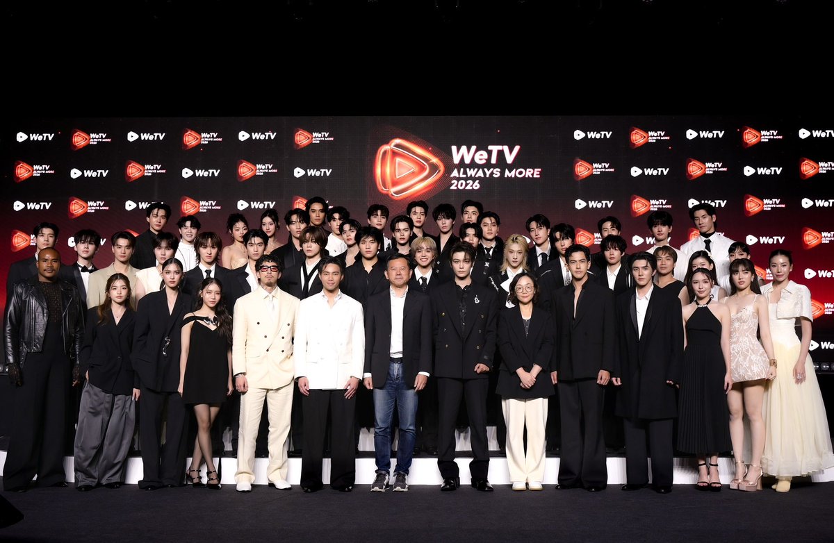 ALLNewsEXPRESS1's tweet image. “WeTV” ระเบิดความปัง! จัดงาน “WeTV Always More 2026” ยืนหนึ่งบันเทิงแห่งเอเชีย ขนทัพศิลปิน-เปิดตัว “ติงอวี่ซี” นั่งแท่น WeTV Global Ambassador พร้อมประกาศไลน์อัปคอนเทนต์ปี 2026 เสิร์ฟความบันเทิงครบรสจัดเต็มตลอดปี!

MAXKYBAS WETV ORIGINAL
#WeTVAlwaysMore2026…
